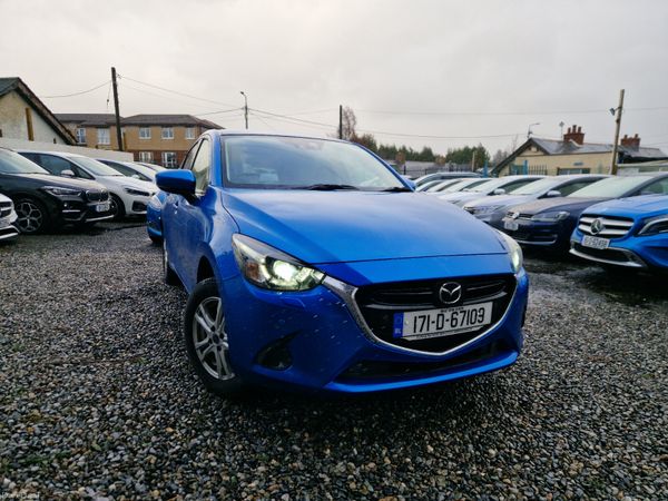 Mazda Demio Hatchback, Petrol, 2017, Blue