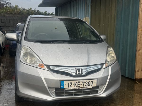 Honda Fit Hatchback, Petrol Hybrid, 2012, Silver