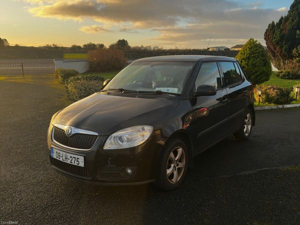 Skoda Fabia Hatchback, Petrol, 2008, Black