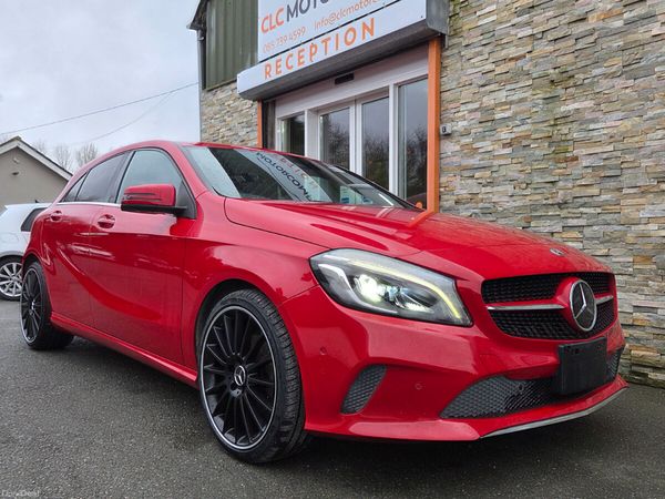 Mercedes-Benz A-Class Hatchback, Petrol, 2017, Red