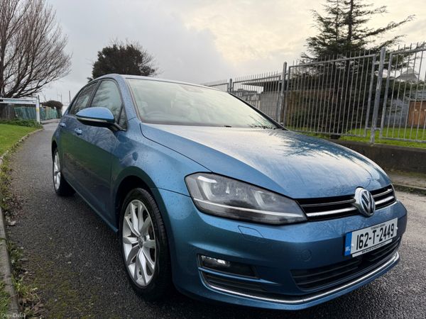 Volkswagen Golf Hatchback, Petrol, 2016, Blue