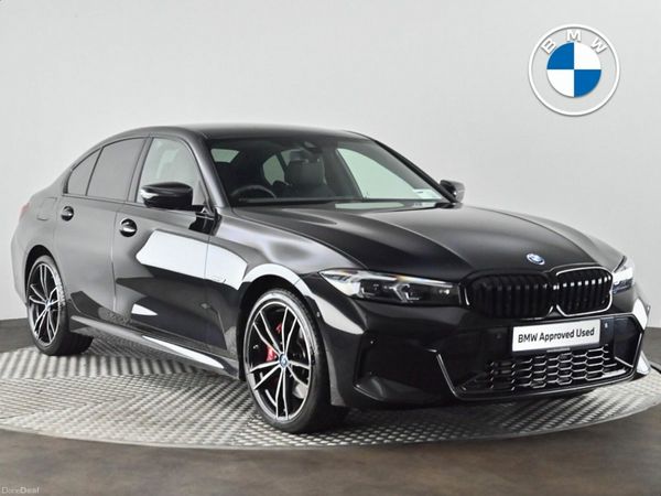 BMW 3-Series Saloon, Petrol Plug-in Hybrid, 2023, Black