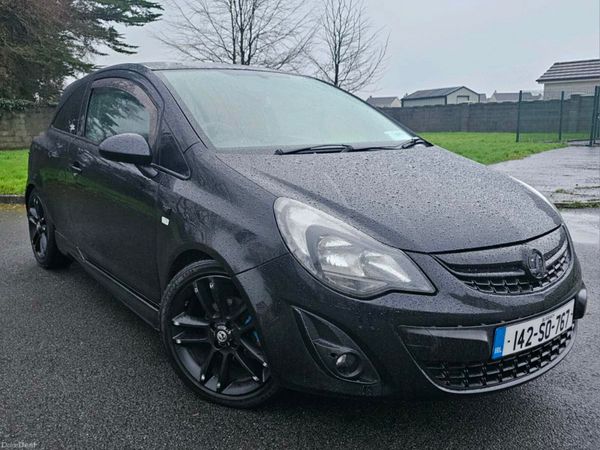 Vauxhall Corsa Hatchback, Petrol, 2014, Black