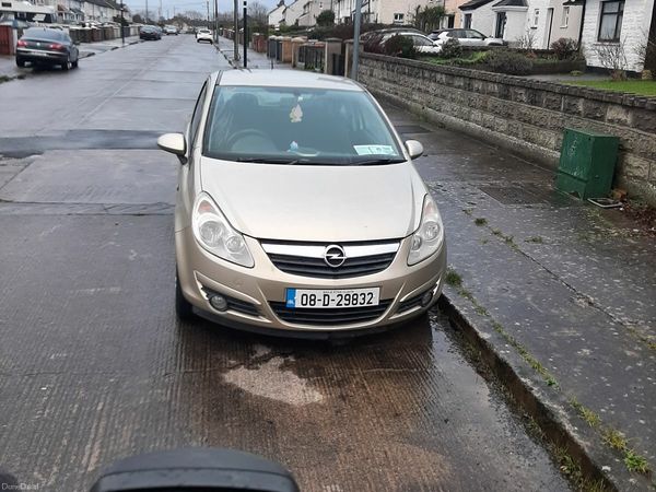 Opel Corsa Hatchback, Petrol, 2008, Silver