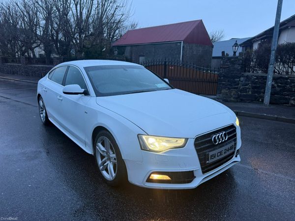 Audi A5 Hatchback, Diesel, 2015, White