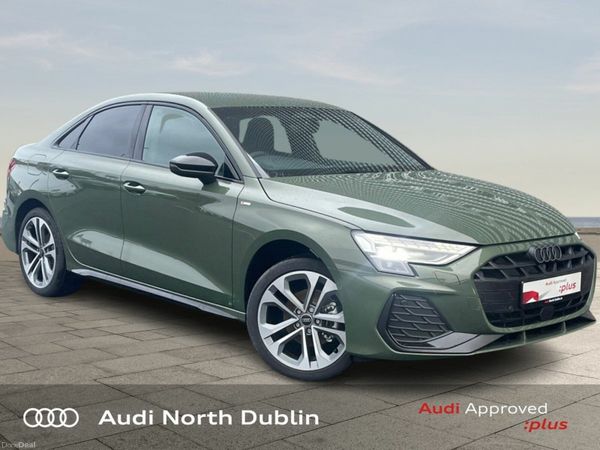Audi A3 Saloon, Petrol, 2026, Green