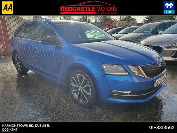 Skoda Octavia Estate, Diesel, 2018, Blue