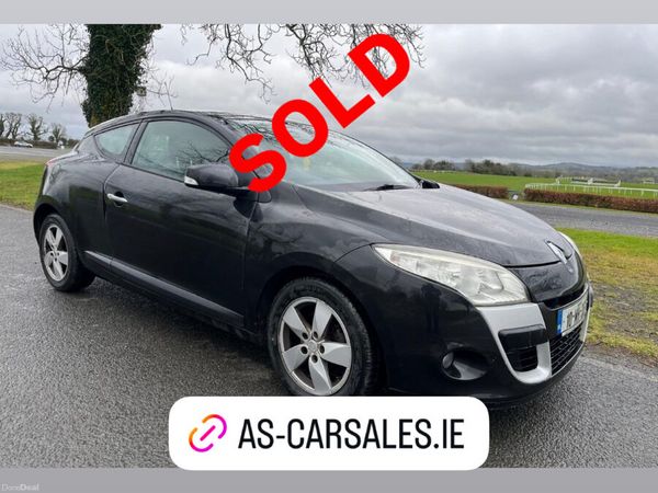 Renault Megane Coupe, Diesel, 2010, Black