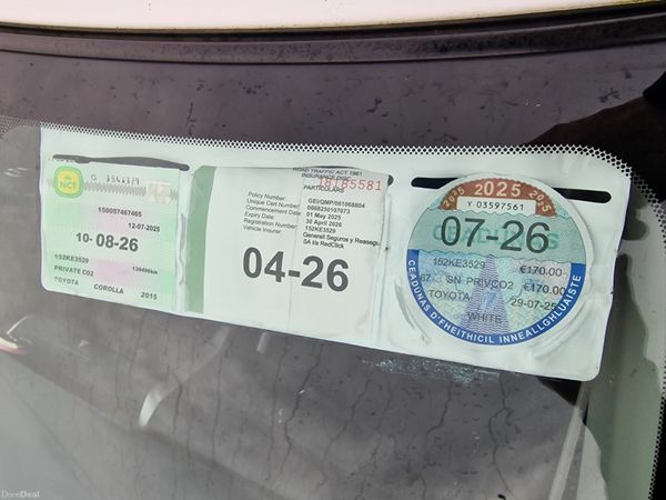 Toyota Corolla Estate, Petrol Hybrid, 2015, White