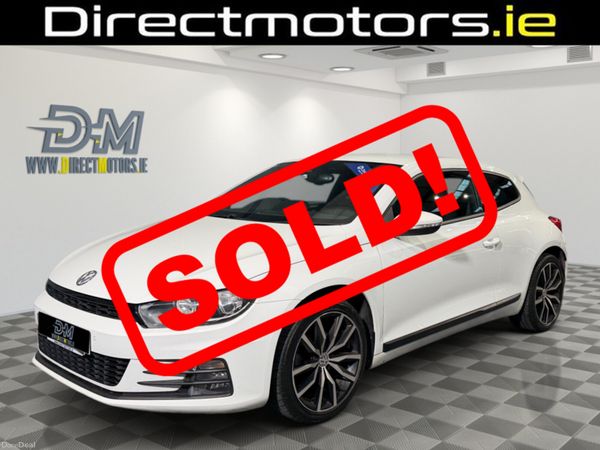 Volkswagen Scirocco Coupe, Diesel, 2015, White