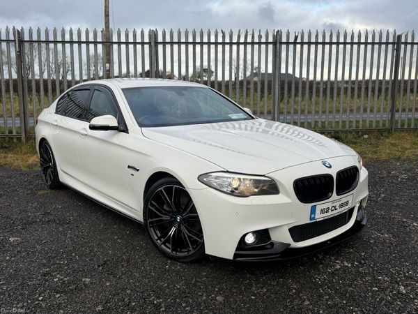 BMW 5-Series Saloon, Diesel, 2016, White