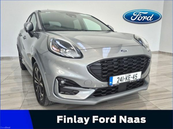 Ford Puma Hatchback, Petrol Hybrid, 2024, Grey
