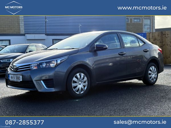 Toyota Corolla Saloon, Petrol, 2014, Grey