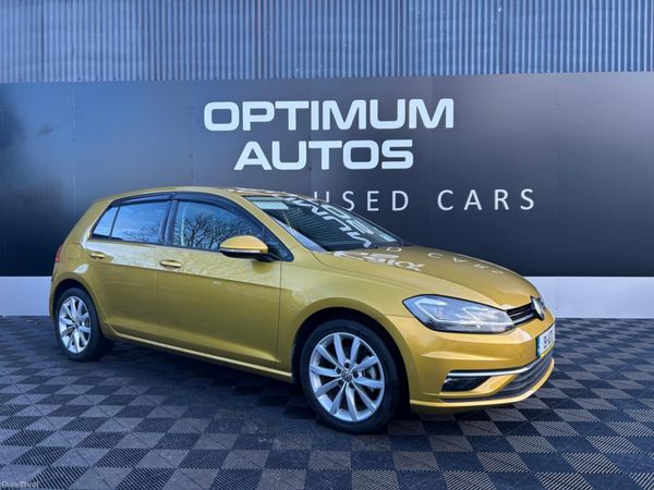 Volkswagen Golf Hatchback, Petrol, 2019, Gold