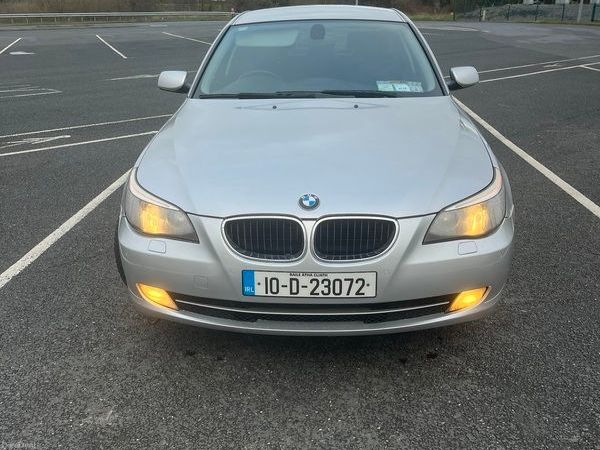 BMW 5-Series Saloon, Diesel, 2010, Silver