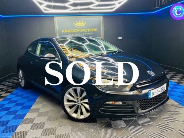 Volkswagen Scirocco Hatchback, Petrol, 2014, Black