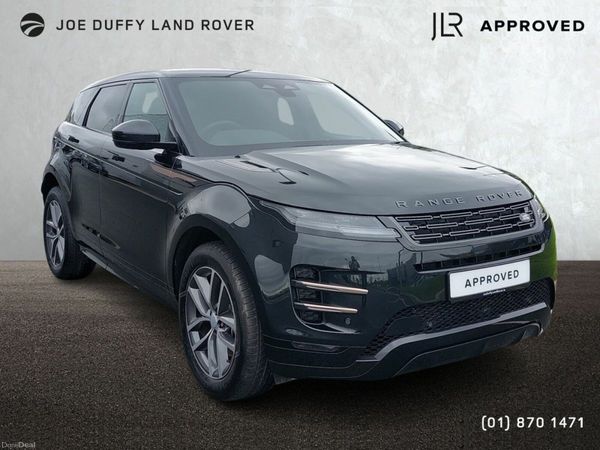 Land Rover Range Rover Evoque SUV, Petrol Hybrid, 2024, Black
