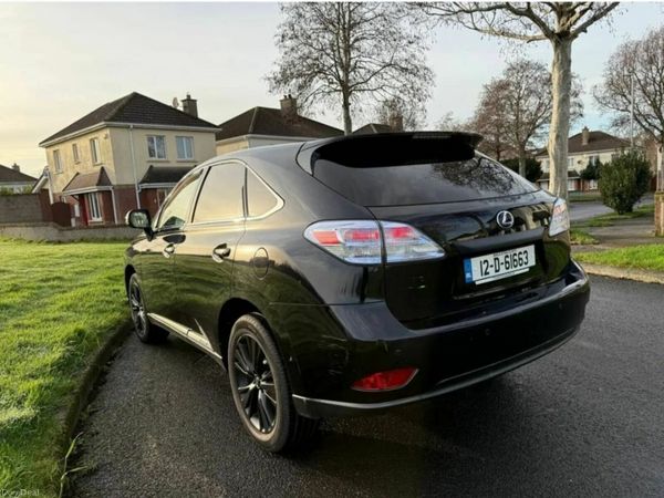 Lexus RX SUV, Petrol Hybrid, 2012, Black