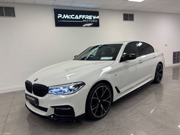 BMW 5-Series Saloon, Diesel, 2017, White