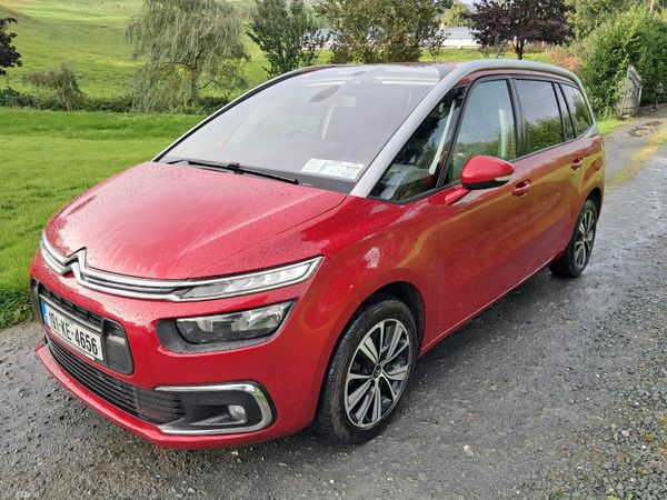 Citroen Grand C4 Spacetourer MPV, Petrol, 2019, Red