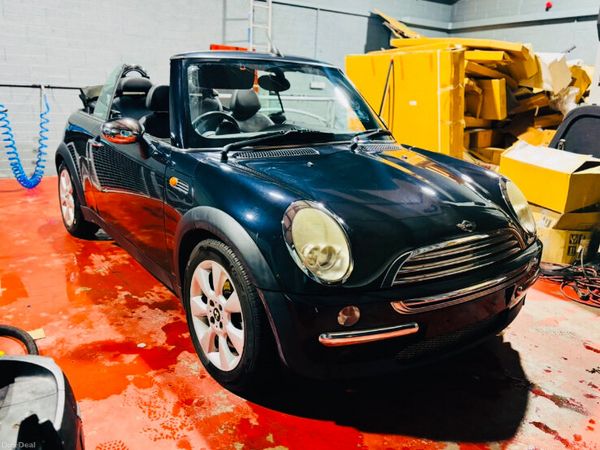Mini Cooper Convertible, Petrol, 2006, Black