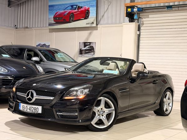 Mercedes-Benz SLK Convertible, Petrol, 2015, Black