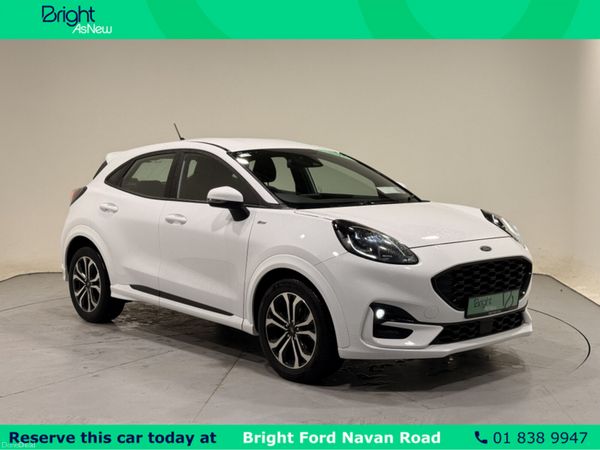 Ford Puma MPV, Petrol Hybrid, 2024, White
