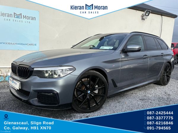 BMW 5-Series Estate, Diesel, 2019, Blue