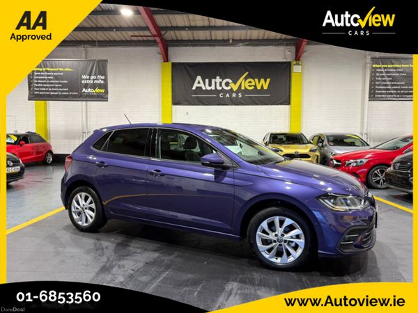 Volkswagen Polo Hatchback, Petrol, 2022, Purple