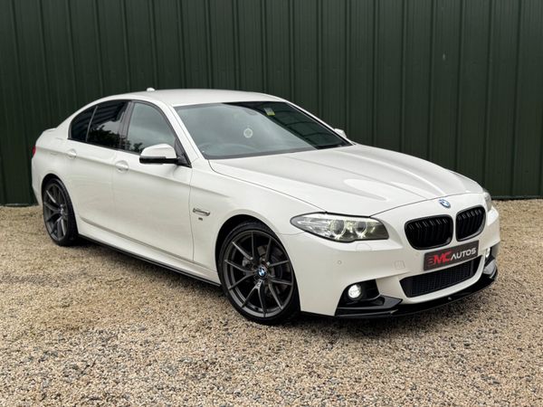 BMW 5-Series Saloon, Diesel, 2015, White