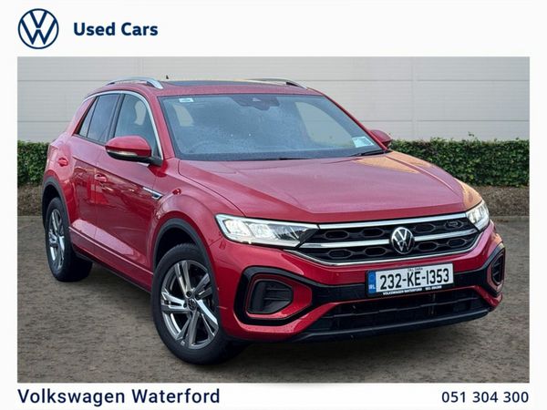 Volkswagen T-Roc SUV, Petrol, 2023, Red
