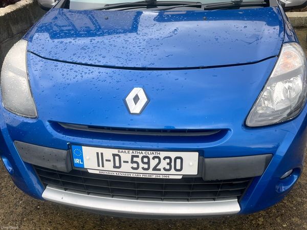Renault Clio Hatchback, Petrol, 2011, Blue