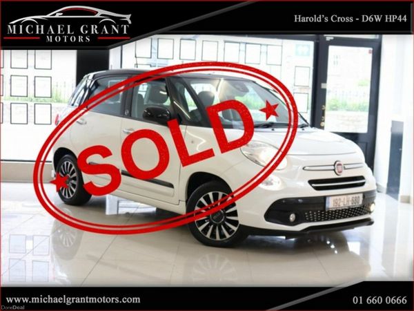 Fiat 500L MPV, Diesel, 2019, White