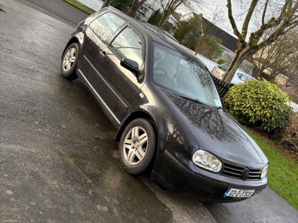 Volkswagen Golf Hatchback, Petrol, 2003, Black