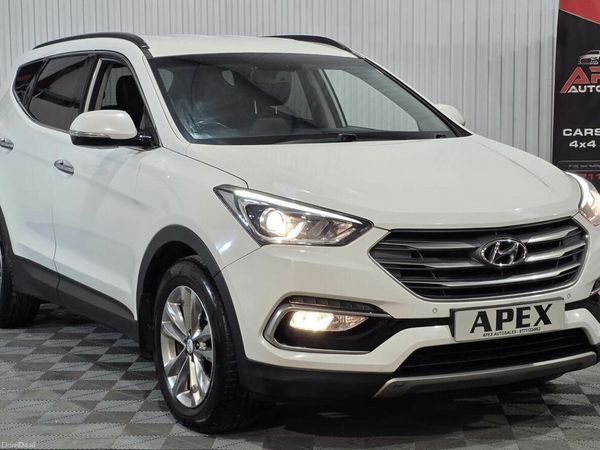Hyundai Santa Fe SUV, Diesel, 2016, White