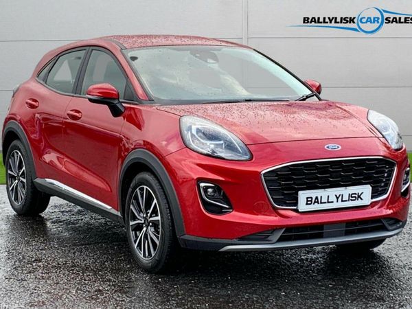 Ford Puma SUV, Petrol Hybrid, 2024, Red