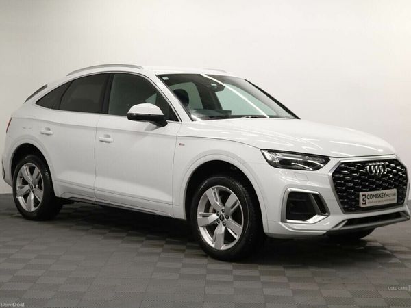 Audi Q5 SUV, Petrol Hybrid, 2022, White