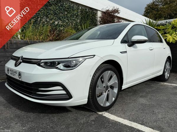 Volkswagen Golf Hatchback, Petrol Hybrid, 2022, White
