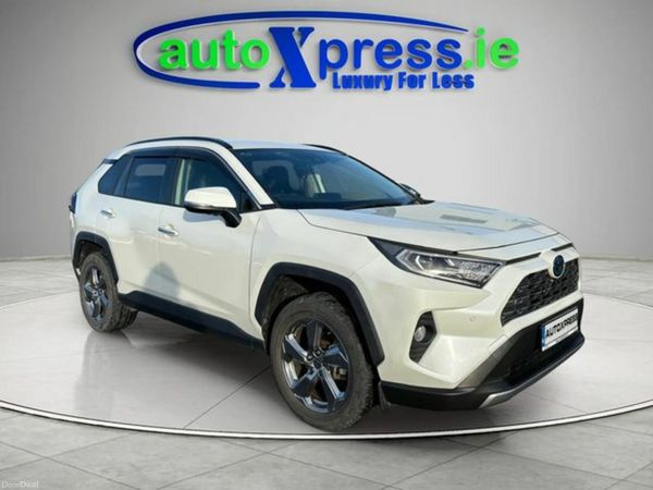 Toyota RAV4 SUV, Petrol Hybrid, 2020, White