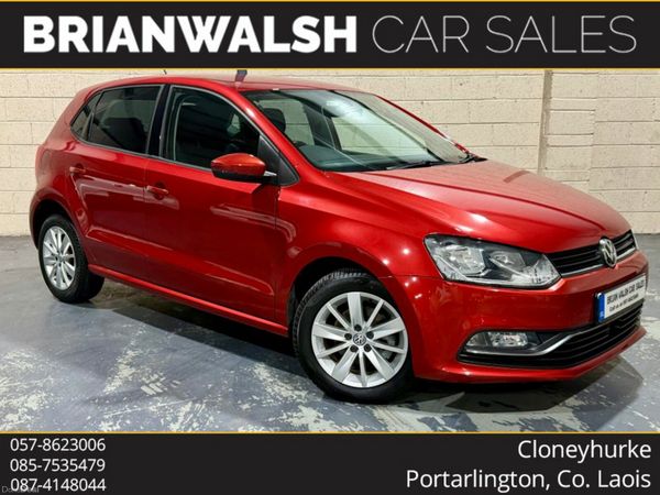 Volkswagen Polo Hatchback, Petrol, 2014, Red