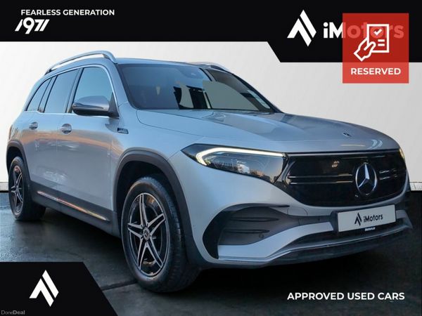 Mercedes-Benz EQB SUV, Electric, 2022, Silver