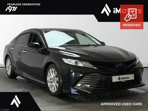 Toyota Camry Saloon, Petrol Hybrid, 2020, Black