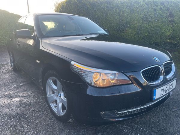 BMW 5-Series Saloon, Diesel, 2010, Black