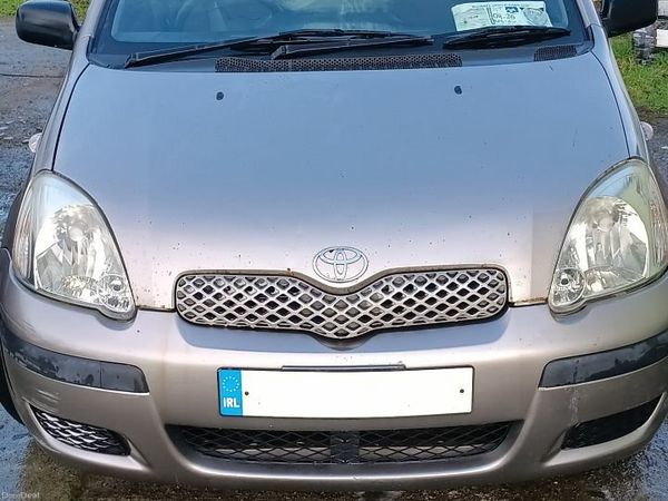 Toyota Yaris Hatchback, Petrol, 2003, Grey
