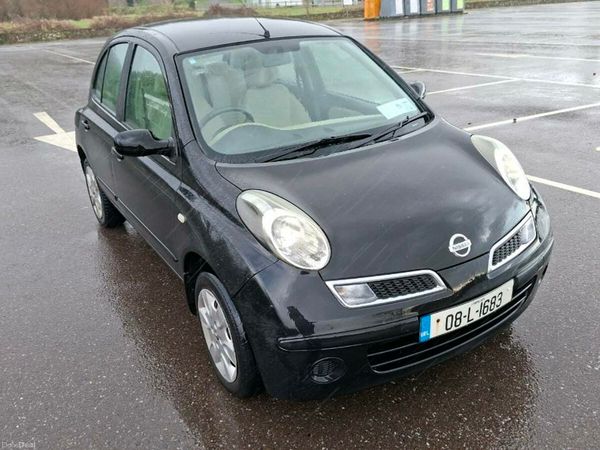 Nissan Micra Hatchback, Petrol, 2008, Black