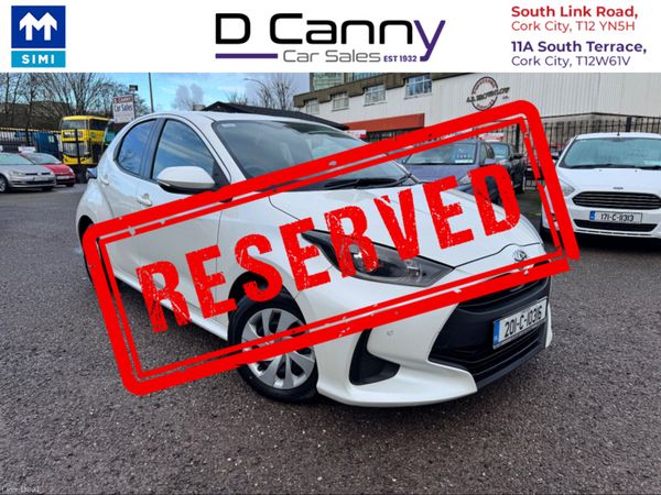 Toyota Yaris Hatchback, Petrol, 2020, White