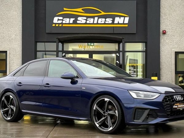 Audi A4 Saloon, Diesel, 2020, Blue