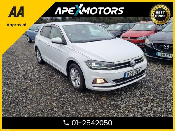 Volkswagen Polo Hatchback, Petrol, 2019, White