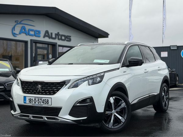 Peugeot 3008 SUV, Petrol, 2018, White