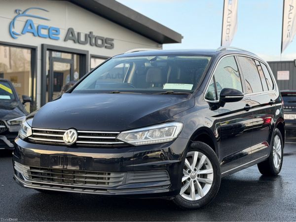 Volkswagen Touran MPV, Diesel, 2018, Black